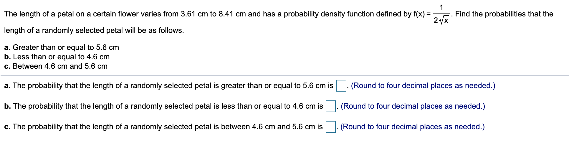 petal function