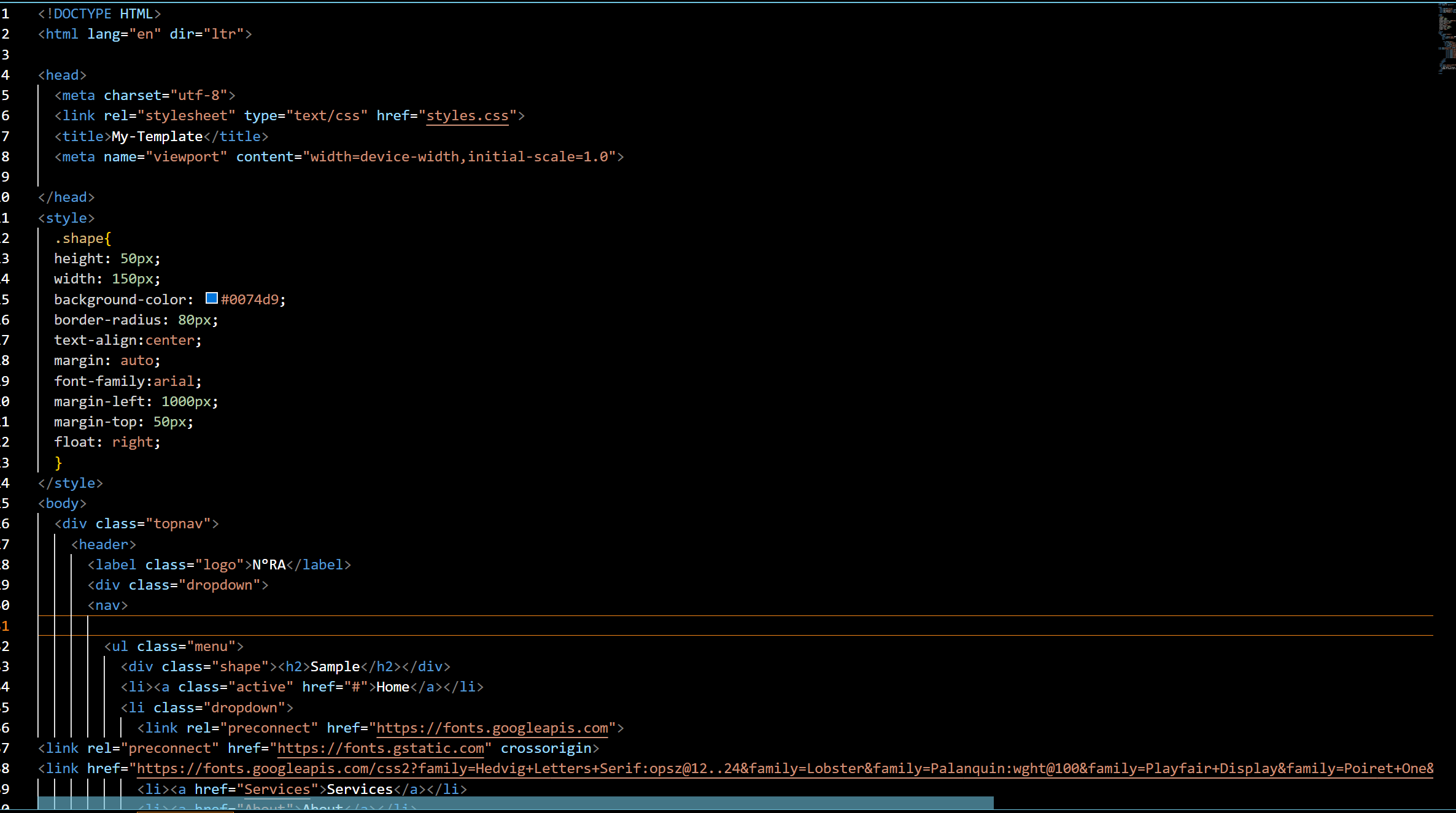 Solved html lang="en" dir="ltr"> head > 〈meta | Chegg.com
