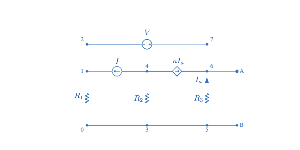 Solved Determine The Voltage Drop (in Volts) From A To B For | Chegg.com