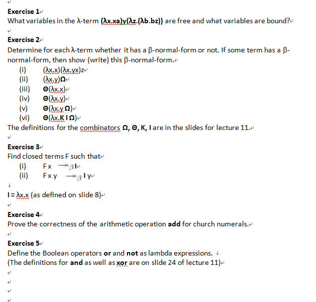 Solved Exercise 1 What Variables In The A Term Ax Xa Y Chegg Com
