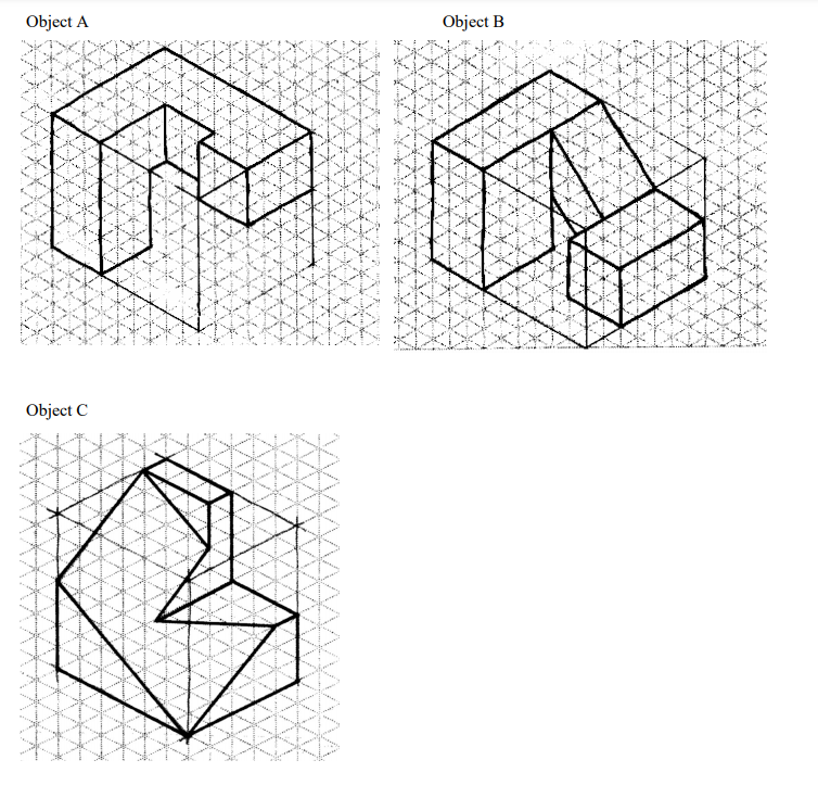 Solved Object A Object B Object C | Chegg.com