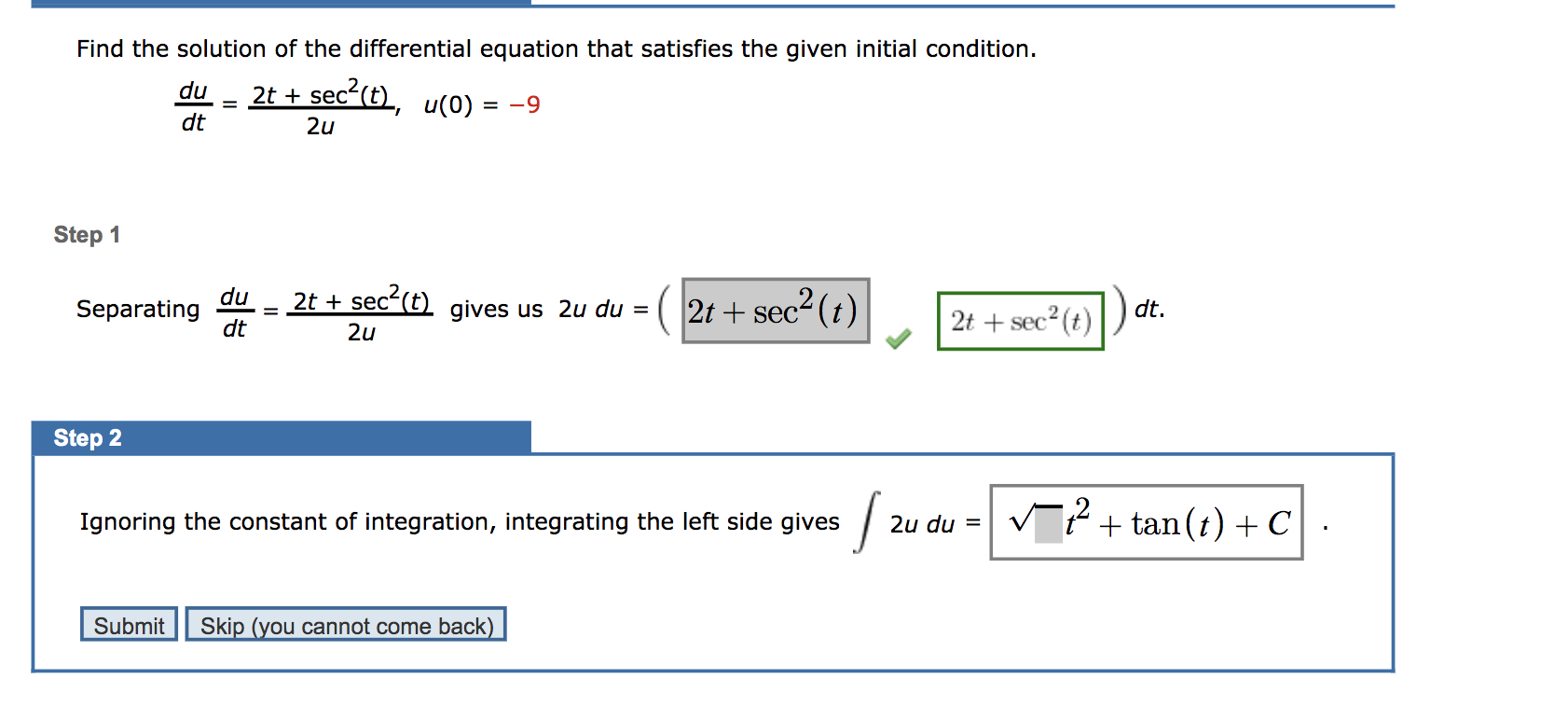 Solved Find the solution of the differential equation that