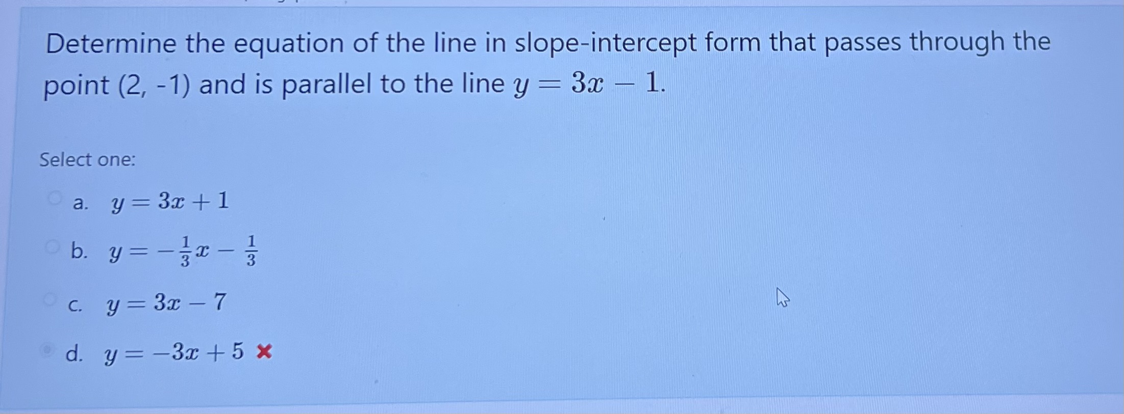 solved-determine-the-equation-of-the-line-in-slope-intercept-chegg