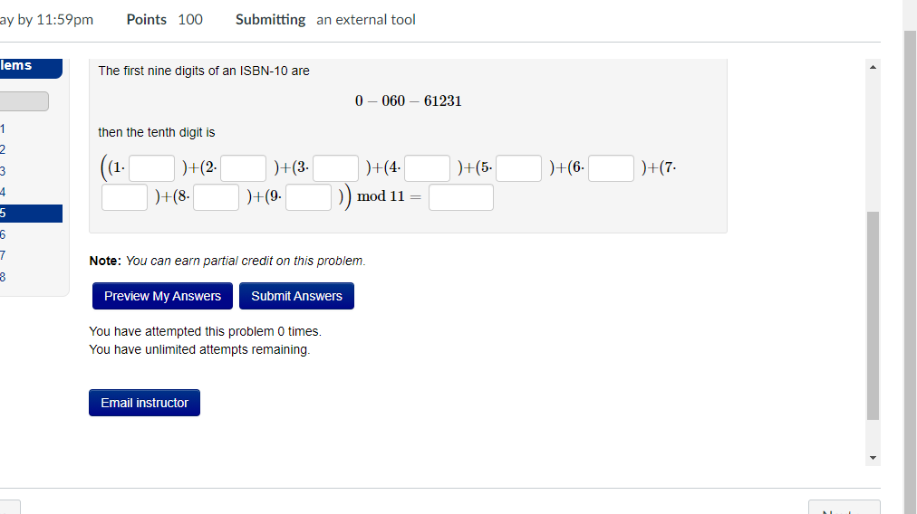 Solved 11 – 2223242526 272829 210 as 5 85030-050 - 5. Enter | Chegg.com