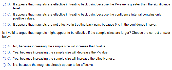 Solved Researchers conducted a study to determine whether | Chegg.com