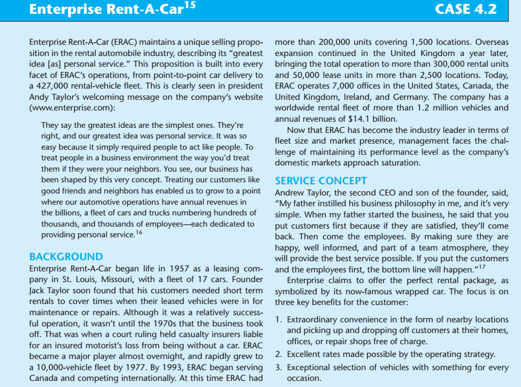 Car rental case study image