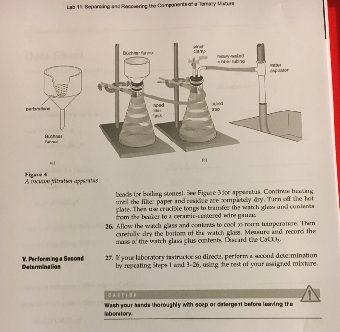 Solved Lab 11 Separating And Recovering The Components Of A | Chegg.com