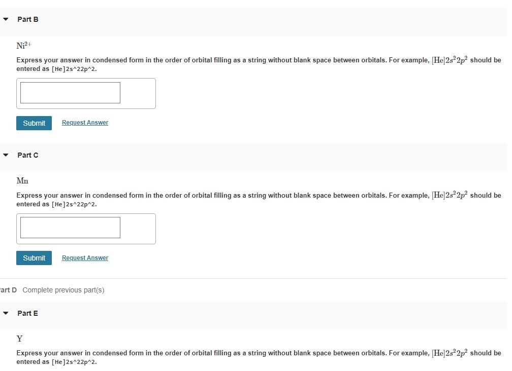 Solved Express your answer in condensed form in the order of | Chegg.com