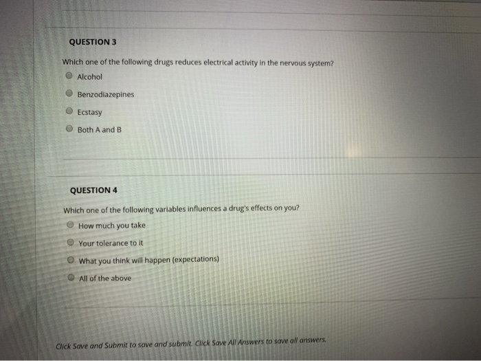 Solved QUESTION 3 Which one of the following drugs reduces