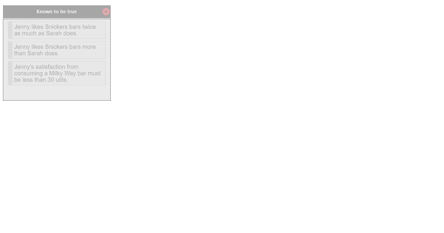Solved We have determined that Jenny's satisfaction from | Chegg.com