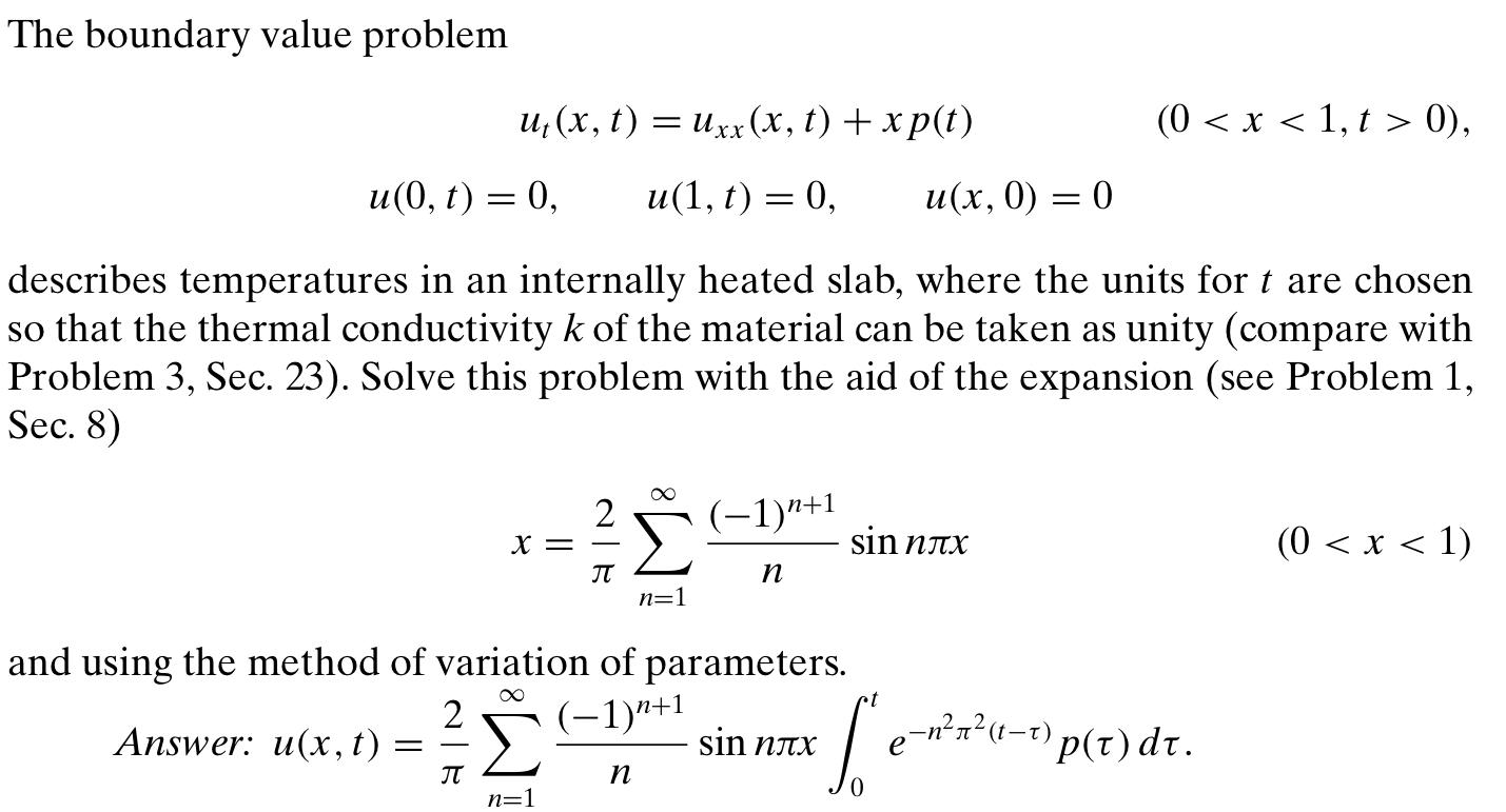 Solved The boundary value problem | Chegg.com