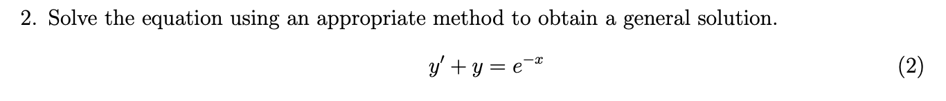 Solved 2. Solve the equation using an appropriate method to | Chegg.com