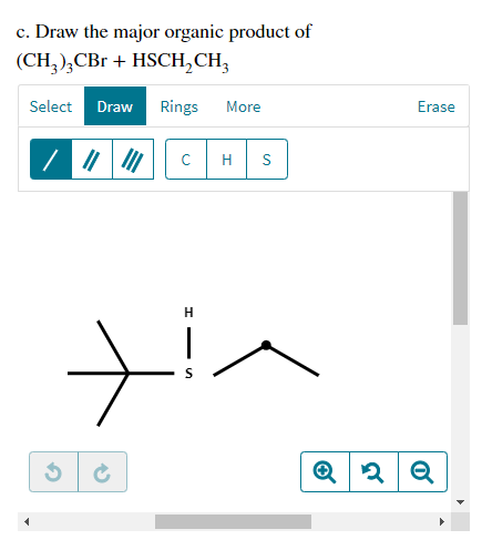 Solved B. Draw The Major Organic Product Of | Chegg.com