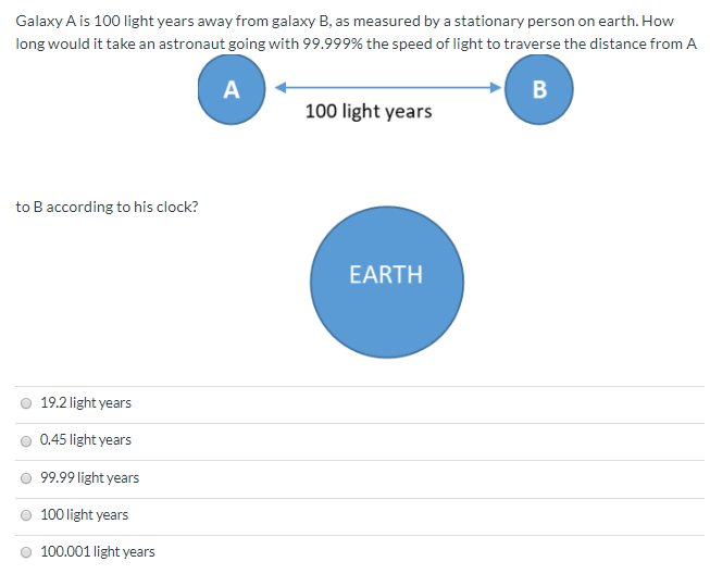 solved-galaxy-a-is-100-light-years-away-from-galaxy-b-as-chegg