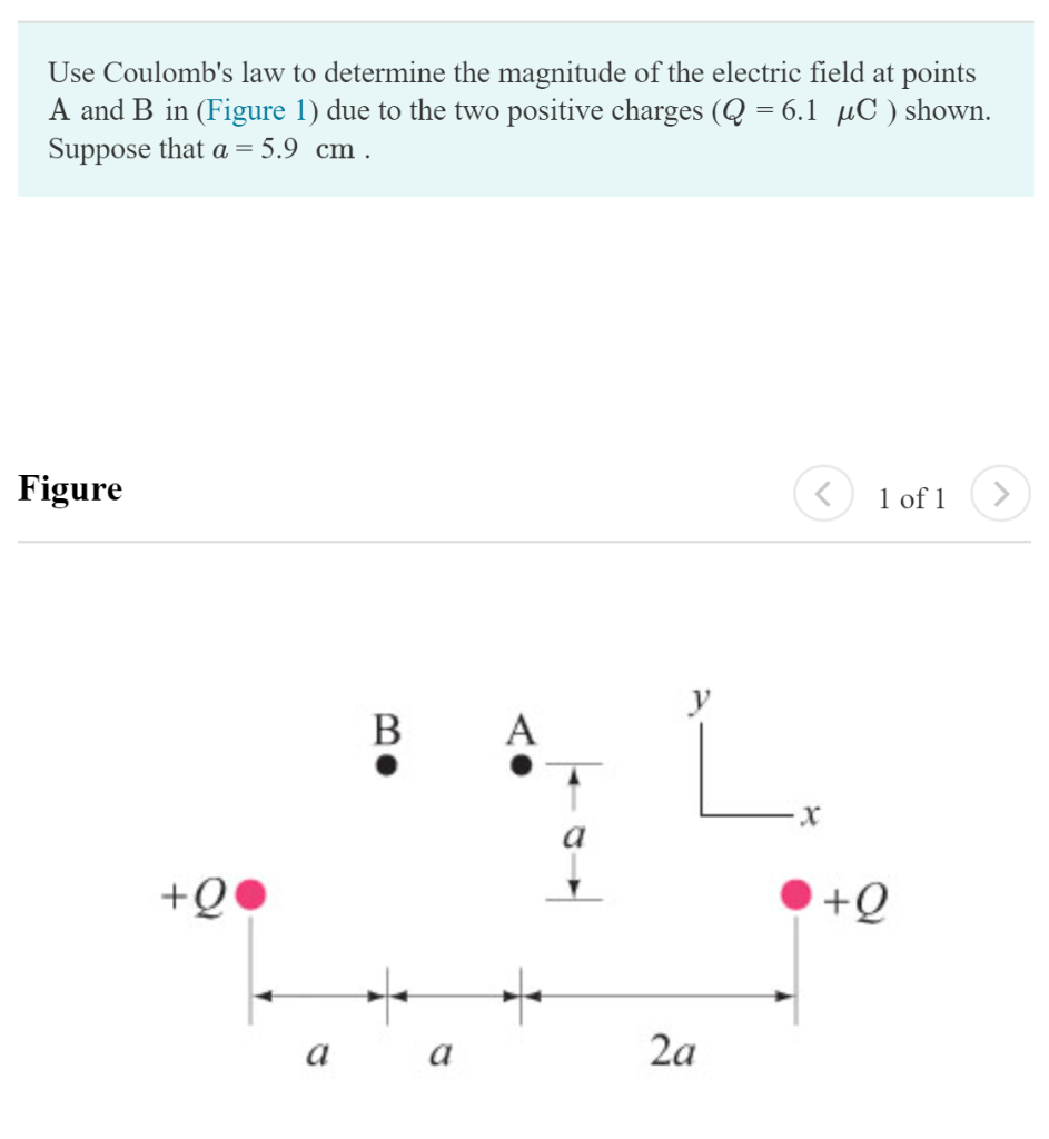 Solved Determine The Magnitude Of The Electric Field At | Chegg.com