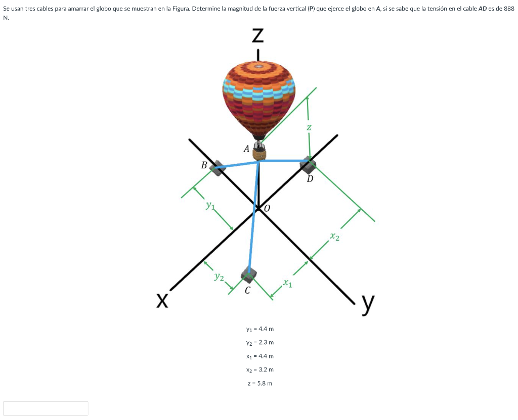 \( \mathrm{y}_{2}=4.3 \mathrm{~m} \) \( \mathrm{x}_{1}=4.4 \mathrm{~m} \) \( \mathrm{x}_{2}=3.2 \mathrm{~m} \) \( \mathrm{Z}=