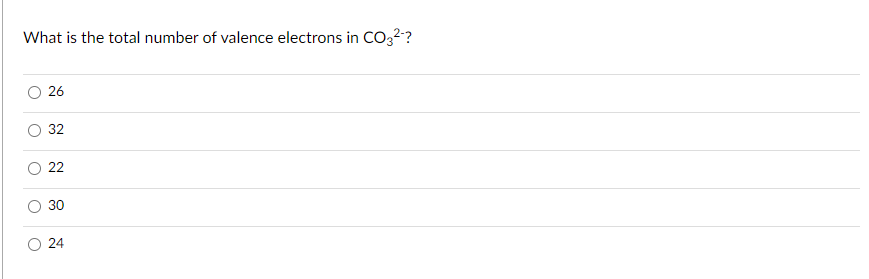 Solved What Is The Total Number Of Valence Electrons In Chegg Com   PhpMDz6v8