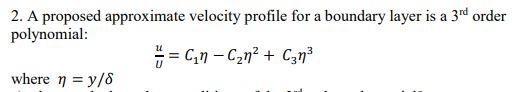 Solved a) Determine the skin friction coefficient 𝐶𝑓 as a | Chegg.com