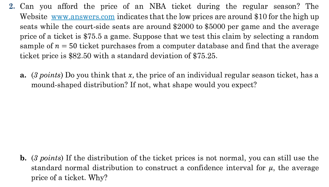 The Affordability of Every NBA Team's Tickets - ValuePenguin