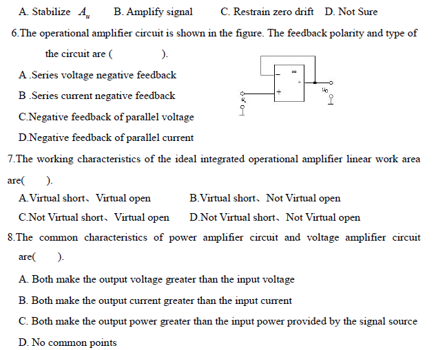 Solved 5.The differential amplifier circuit is set for ( | Chegg.com