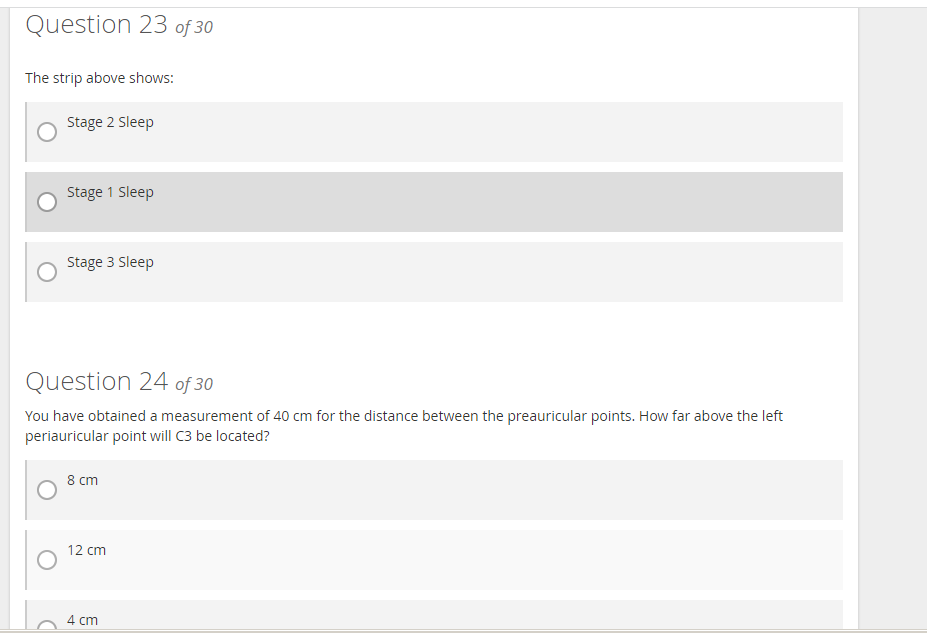 Solved Question 22 of 30 You will find it easier to locate | Chegg.com