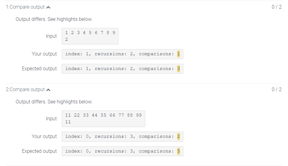 Genuinely confused about where the code went wrong. | Chegg.com