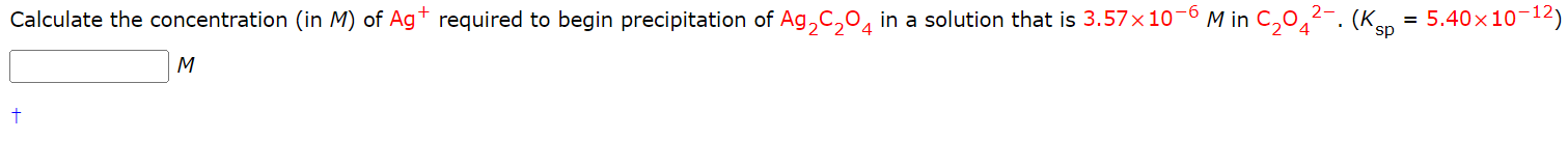 Solved Calculate The Concentration In M ï Of Ag Required Chegg Solved Calculate The Concentration In M ï Of Ag Required Chegg