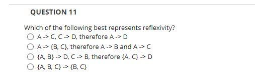 Solved QUESTION 11 Which of the following best represents | Chegg.com