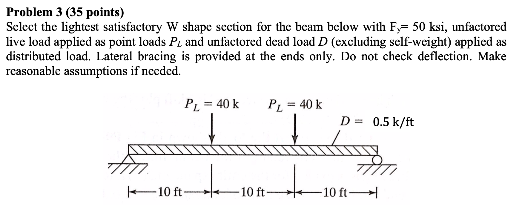 Solved Problem 3 (35 points) Select the lightest | Chegg.com