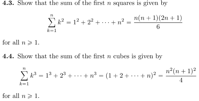 solved-4-3-show-that-the-sum-of-the-first-n-squares-is-chegg