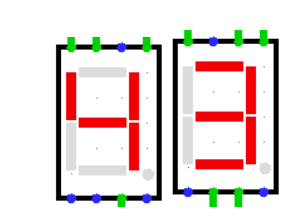 Solved A digital clock circuit will be designed. Clock LEDs Circuit Diagram