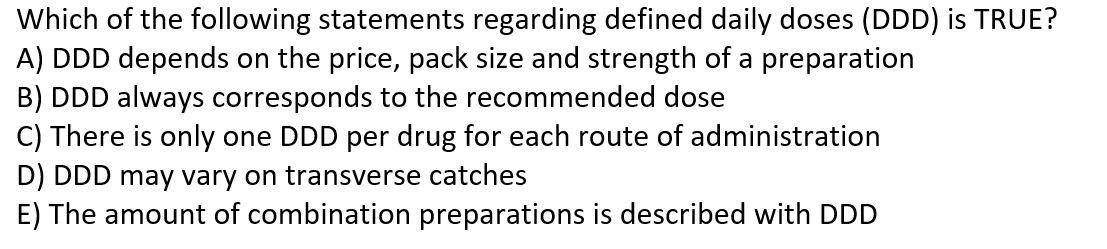 Solved Which of the following statements regarding defined | Chegg.com