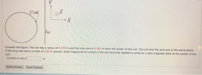 Solved Coil Consider the figure. The coil has a radius of 0 | Chegg.com