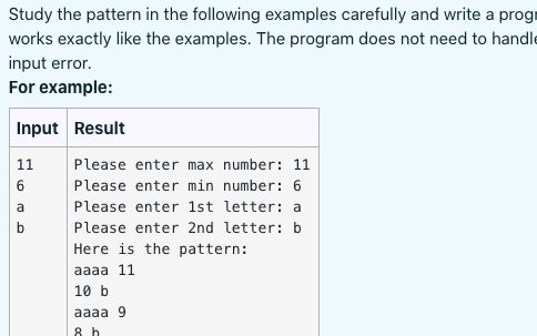 Solved Study the pattern in the following examples carefully | Chegg.com