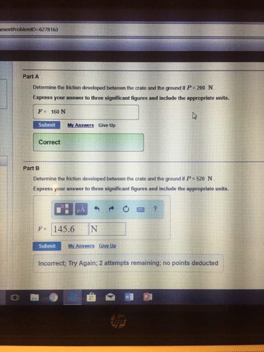 Solved Problem 8.1 I keep getting | Chegg.com