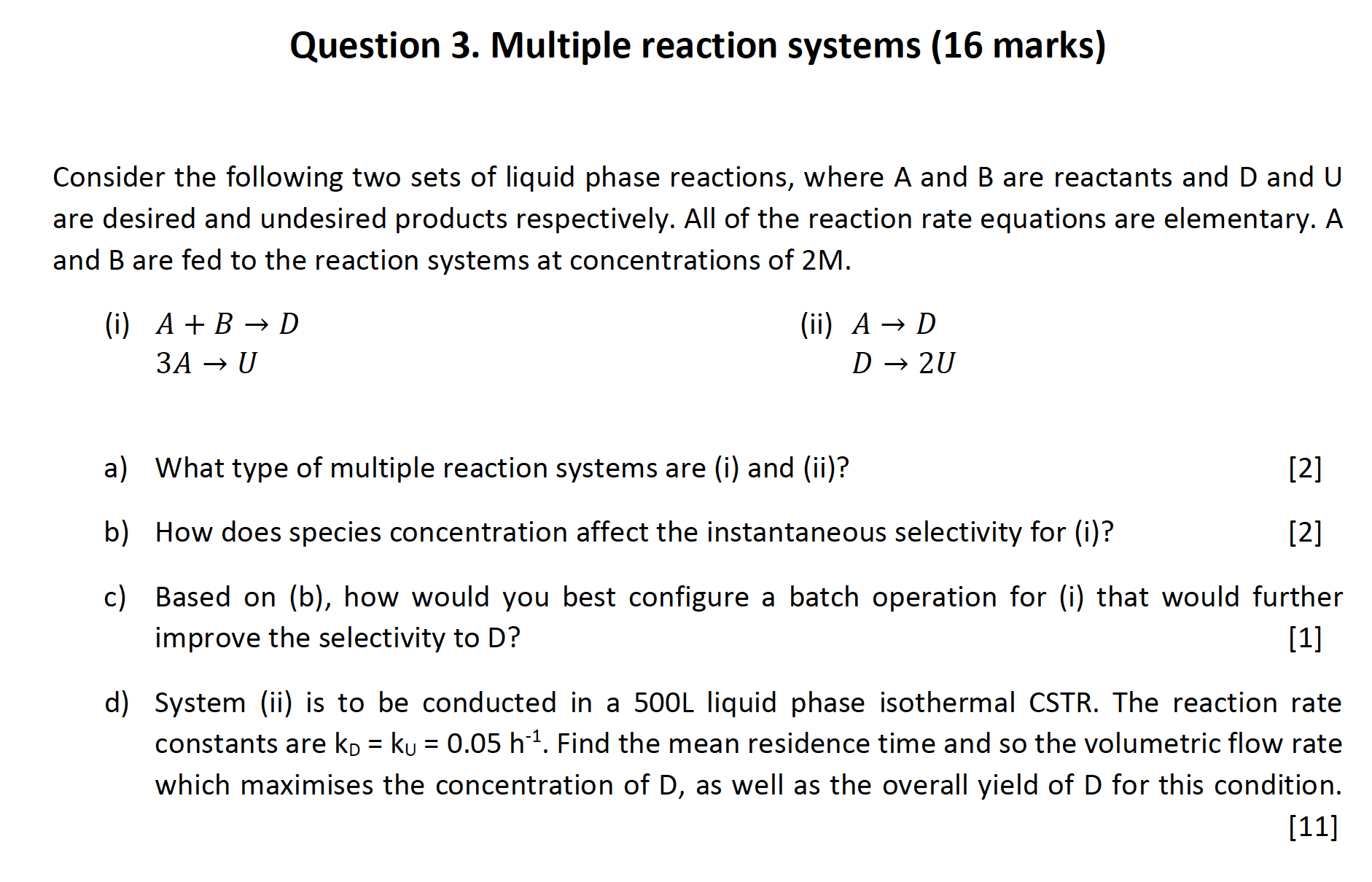 Solved Consider The Following Two Sets Of Liquid Phase | Chegg.com ...