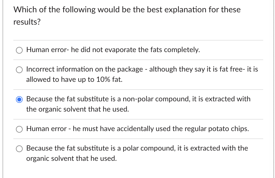 Solved A student follows the same procedure as described | Chegg.com