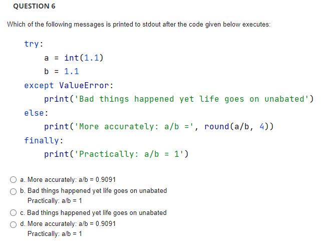 Solved QUESTION 4 Which of the following methods from the | Chegg.com