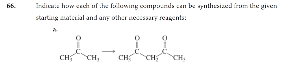 Solved Indicate how each of the following compounds can be | Chegg.com