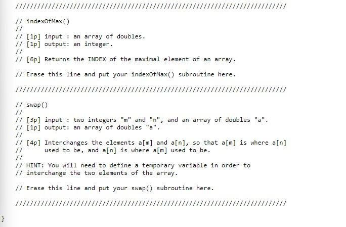 Solved Use Final Exam.java as your starting point Implement | Chegg.com