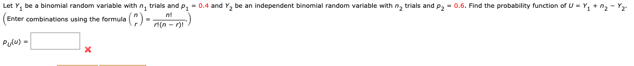Solved Let Ybe a binomial random variable with n trials and | Chegg.com