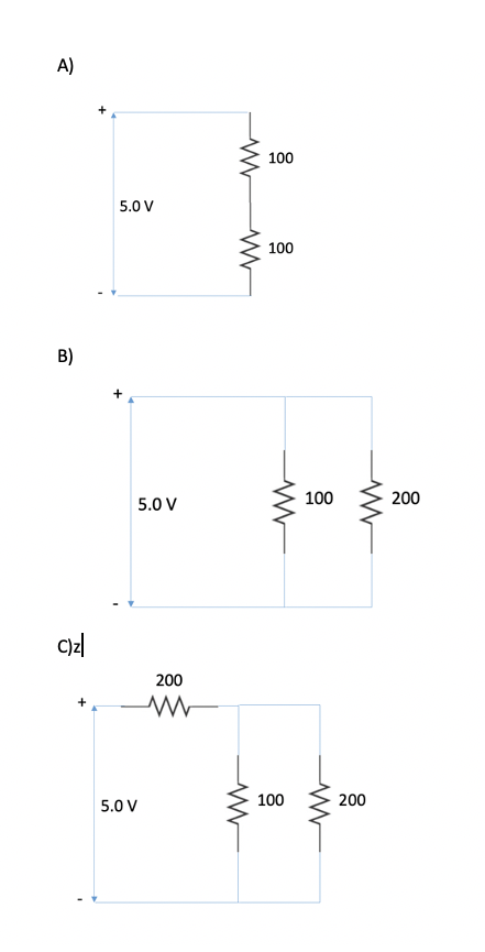 Solved Find The Total Resistance, Total Current And The | Chegg.com ...