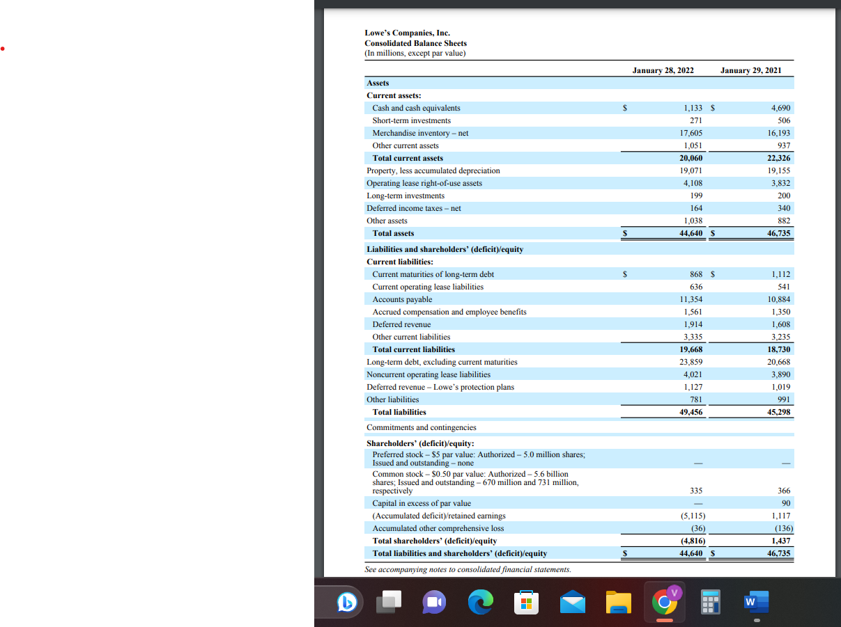 Solved “Total Assets” increased or decreased by how much | Chegg.com