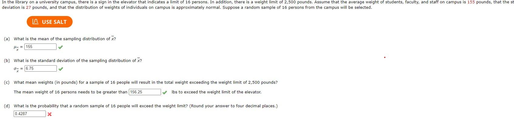 how to find the mean of the sampling distribution of x bar