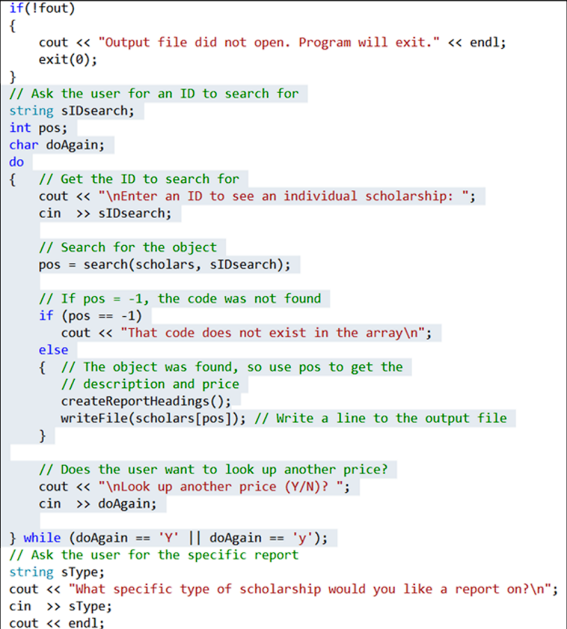Solved I'm currently making a C++ program but I have | Chegg.com