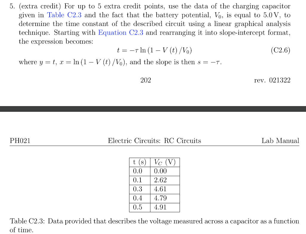 Solved 5. (extra credit) For up to 5 extra credit points, | Chegg.com
