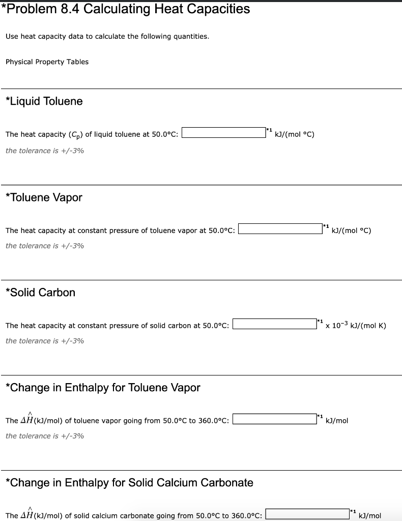 Specific heat formula picture