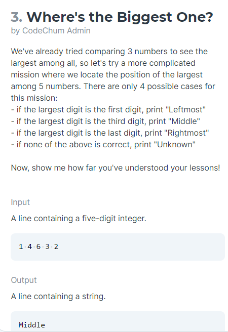 Solved by CodeChum Admin Let's play a game of FizzBuzz! It | Chegg.com