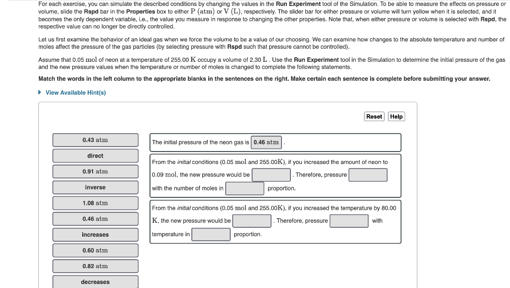 Solved For each exercise, you can simulate the described