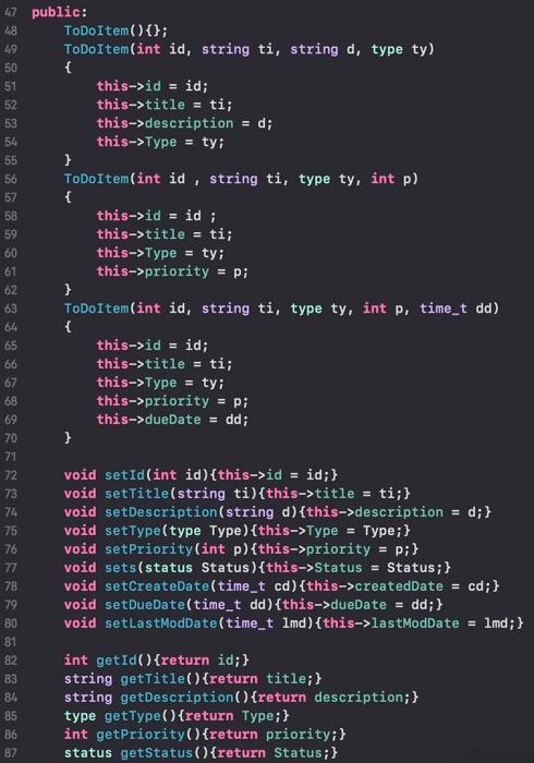 Solved (c++) I Need Help With The Second Half Of The 